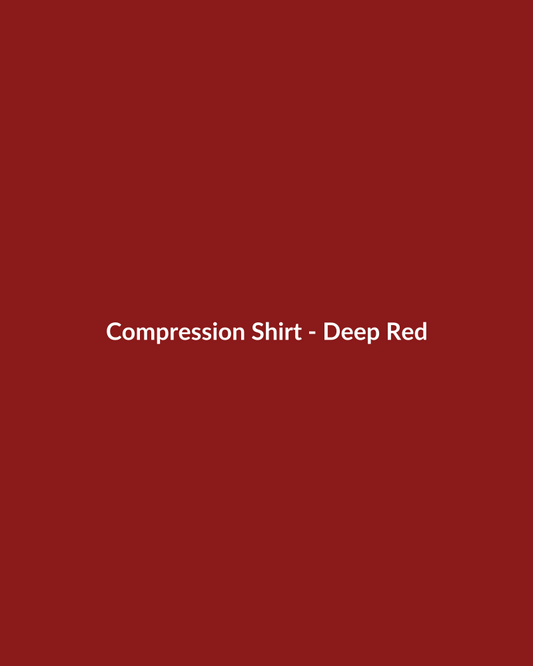 Compression Shirt - Deep Red