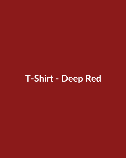 T-Shirt - Deep Red